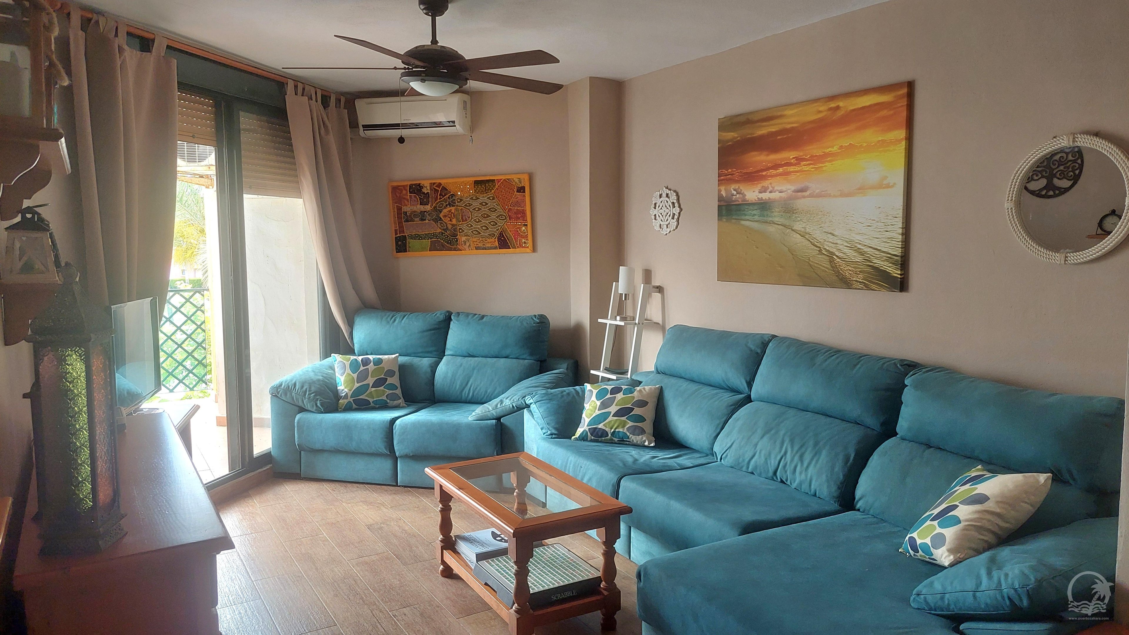 Apartamento de 2 dormitorios y 1 baño en la urbanización Atlanterra Costa en Atlanterra - Fotografía inmueble