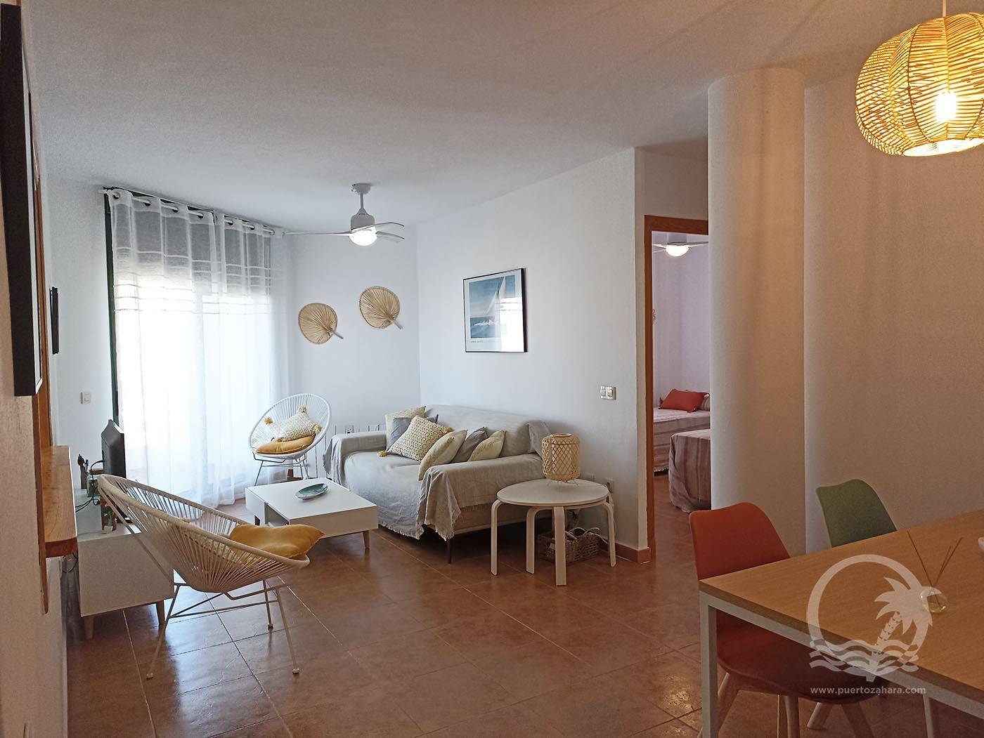 Apartamento de 2 dormitorios y 1 baño en la urbanización Atlanterra Playa en Atlanterra - Fotografía inmueble