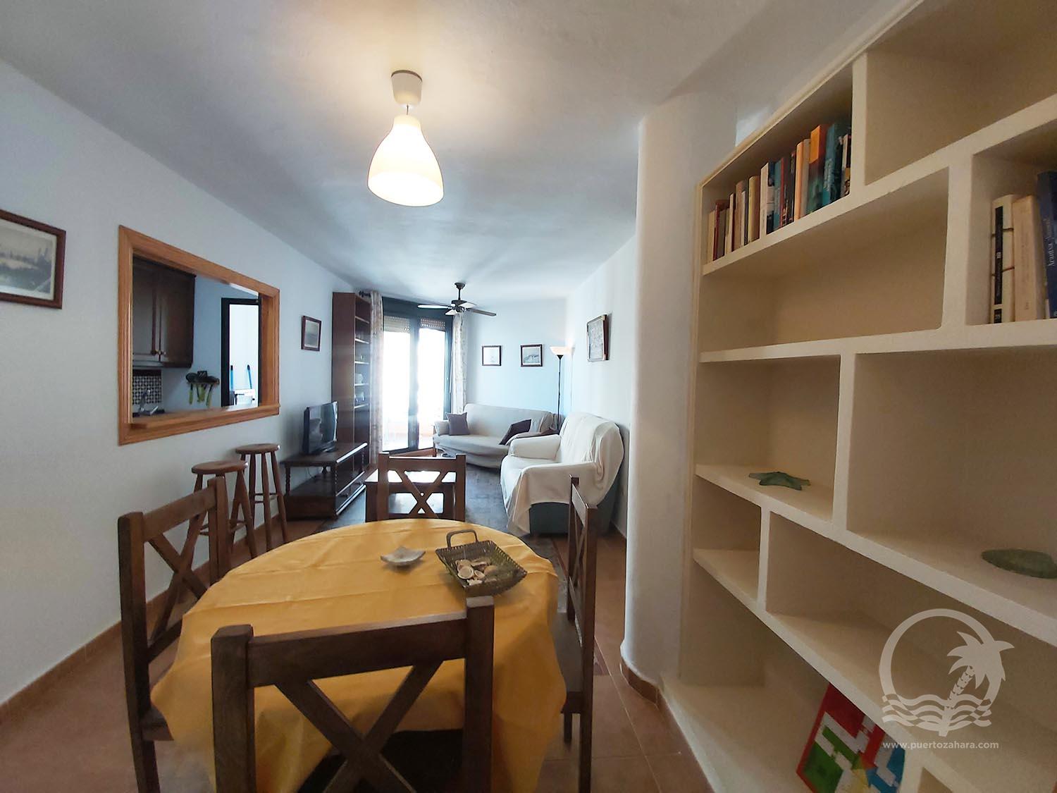 Apartamento de 2 dormitorios y 1 baño en la urbanización Atlanterra Playa en Atlanterra. - Fotografía inmueble