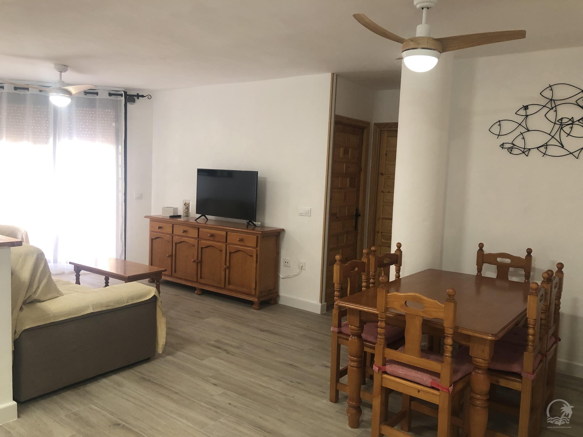 Apartamento de 2 dormitorios y 1 baño en la urbanización Atlanterra Playa en Atlanterra - Fotografía inmueble