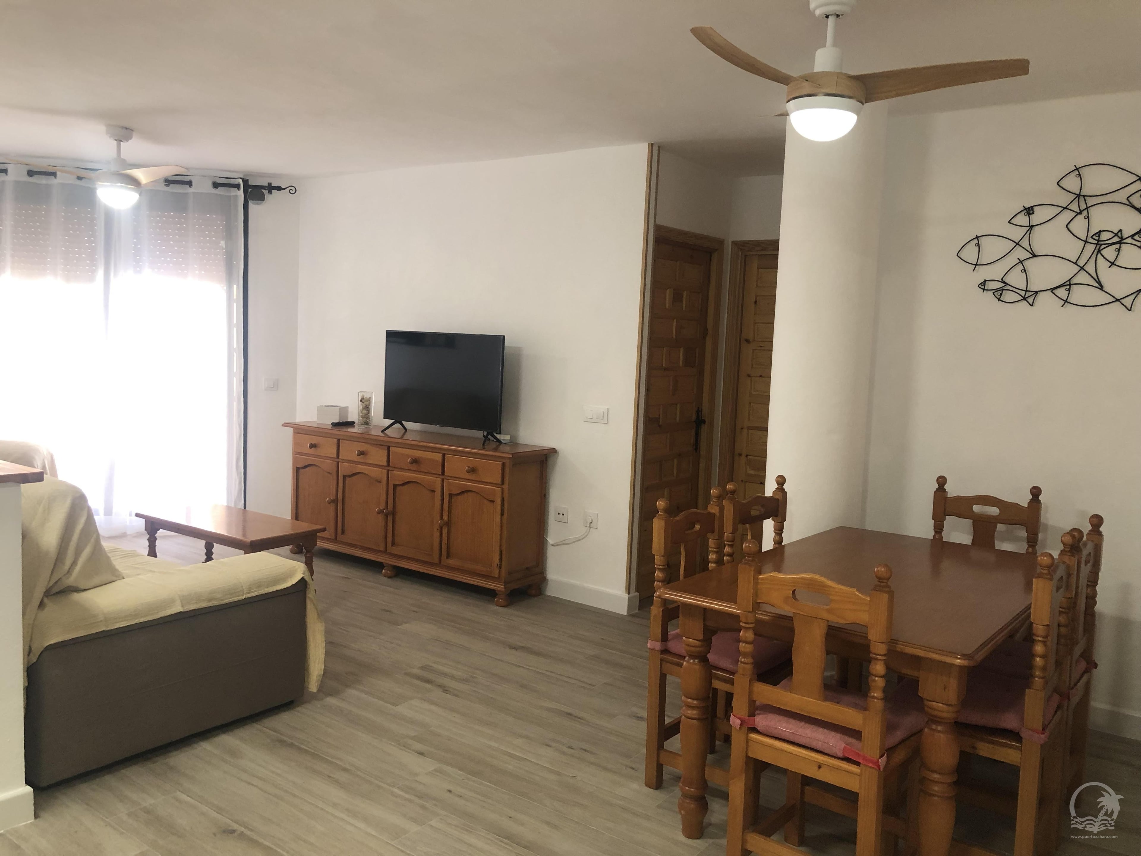 Apartamento de 2 dormitorios y 1 baño en la urbanización Atlanterra Playa en Atlanterra - Fotografía inmueble