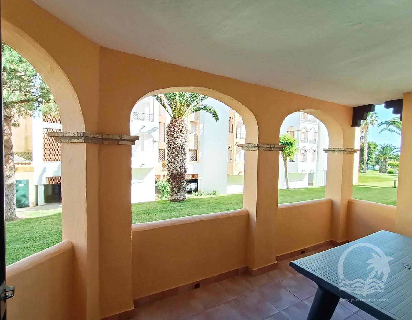 Apartamento de 2 dormitorios y 1 baño en la urbanización Atlanterra Playa en Atlanterra - Fotografía inmueble